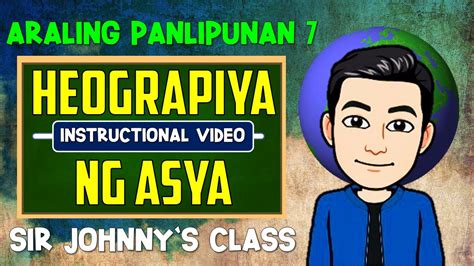 Heograpiya ng Asya (Instructional Video) - YouTube