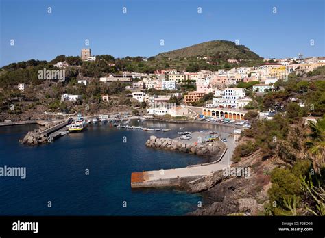 Harbor of Ustica Island, Ustica, Italy Stock Photo - Alamy