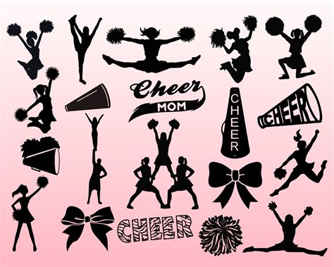 3+ Free Cheerleader Svg