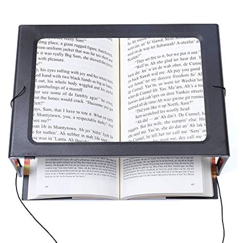 Top 10 Best Full Page Magnifier With Lights - Tenz Choices