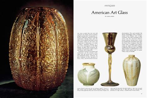 American Art Glass | Architectural Digest | JULY / AUGUST 1975