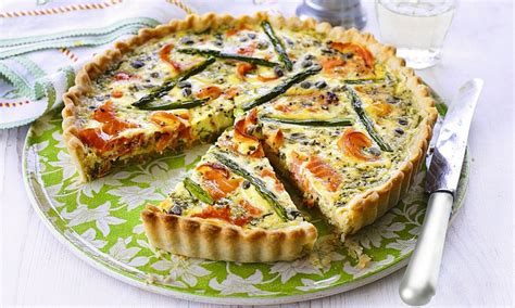 mary berry smoked salmon and asparagus quiche