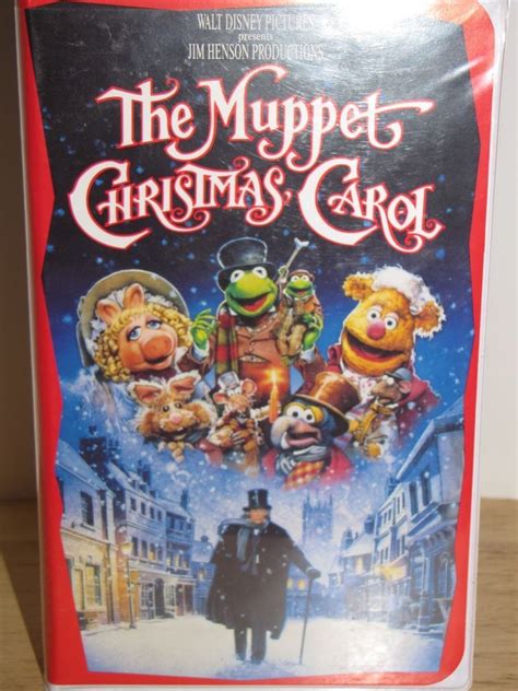 The Muppet Christmas Carol (VHS, 1993) Clamshell Children and Family Movie | Muppet christmas ...