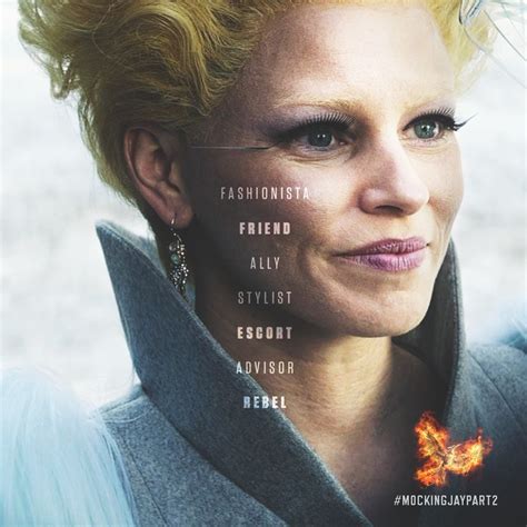 Effie Trinket - Always in style, always dependable. #MockingjayPart2 ...