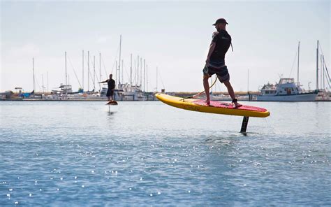 These eclectic-powered boards lets you glide right above the water to ...