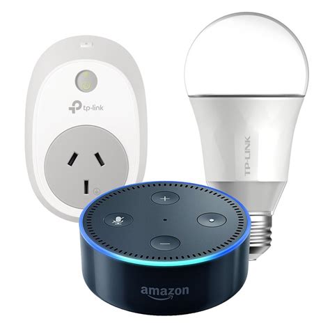 Amazon Alexa Smart Home Starter Kit - Smart Light Bulb + Power Plug - 340733 | Mwave