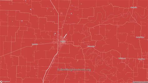 Dallas County, MO Political Map – Democrat & Republican Areas in Dallas ...