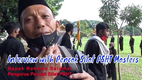 #Binjai #Pencaksilat Interview with Pencak Silat PSHT Masters | Wawancara dengan Master Pencak ...