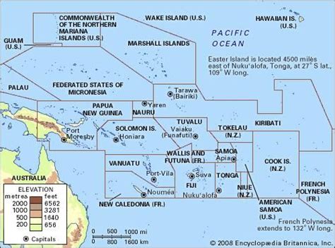 Pacific Islands | region, Pacific Ocean | Britannica.com