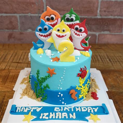 Baby Shark theme cake - Cake Away | Premium and Custom Cake Shop in Dubai