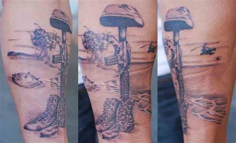 24 Fallen Soldier Tattoo: Honoring Our Heroes - Tattoos Free