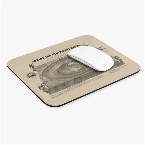 Mouse Mat Pad (Ferguson 1893 Map) - Flat Earth Prints