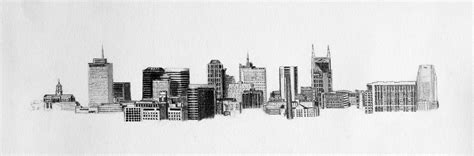 Nashville, Tennessee Skyline by John Gordon by JohnGordonArt on DeviantArt