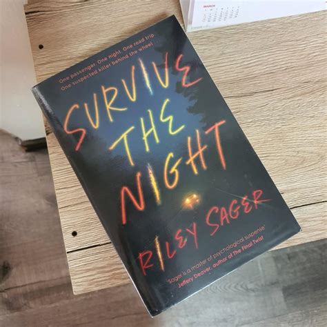 Survive the night by Riley Sager (big copy), Hobbies & Toys, Books & Magazines, Fiction & Non ...