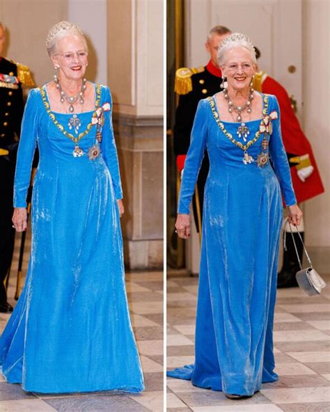 Queen Margrethe stuns in vibrant blue dress as she celebrates Golden Jubilee | Express.co.uk