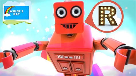 Learn the Letter R Song | Red Robot Sing-A-Long 🤖🎵 | Letter r song, Letter r activities, Letter r