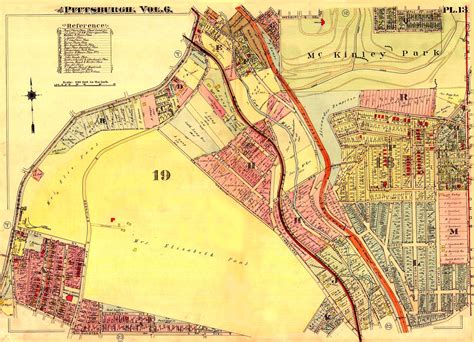 Brookline and Surroundings - Map - 1916