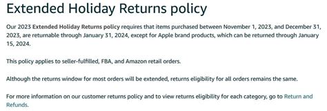 Amazon Extended Holiday Returns Begin November 1 2023