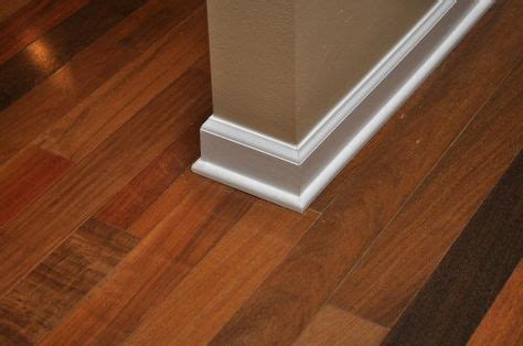 close up of painted quarter round trim Baseboard Styles, Baseboard ...