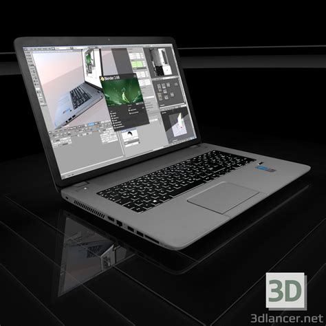 3d model laptop hp | 41832 | 3dlancer.net