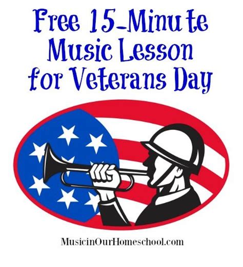 Free 15-Minute Music Lesson for Veterans Day | Music lessons, Music lessons for kids, Free ...