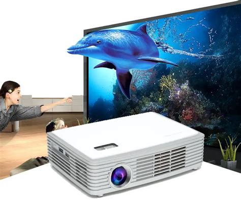 Hot Sales 1500 ANSI Lumens Holographic 3D Projector Mini Projector With ...