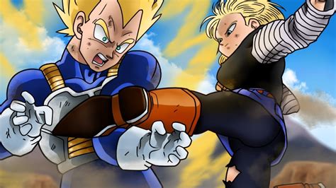 Super Saiyan Vegeta VS Android 18! Dragon Ball Z Kakarot - YouTube