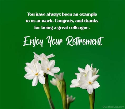 100+ Retirement Wishes and Messages | WishesMsg | Retirement wishes, Retirement, Words of ...