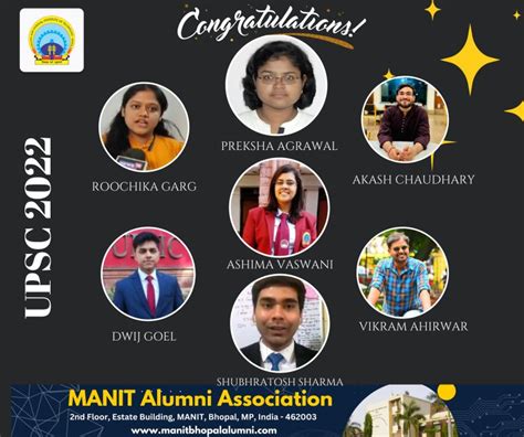 MANIT ALUMNI ASSOCIATION MAA on LinkedIn: #upsc #manit #nitbhopal #manitalumni #mymanitmypride