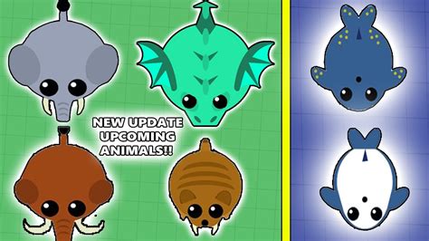 MOPE.IO 3 NEW ANIMALS, NEW ABILITIES! NEW CONFIRMED UPCOMING UPDATE ...