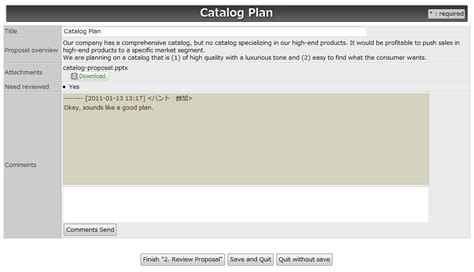 Workflow Sample: Making Director Opinions Available to the Rest of the Company