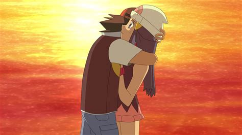 Ash y Dawn la despedida by RyukiAlex | Ash and dawn, Pokemon drawings