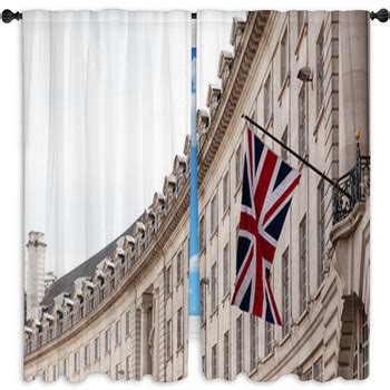 British flag Window Curtains & Drapes | Block Out | Custom Sizes