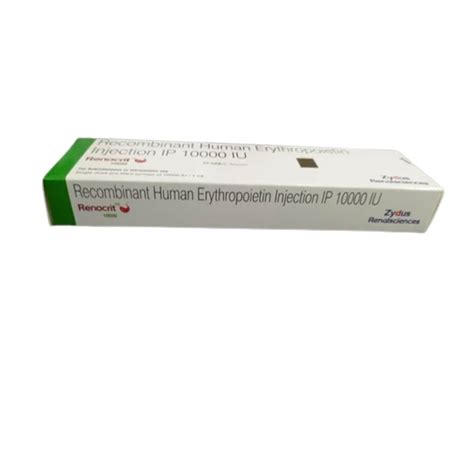 Renocrit Renucrit 10000iu Injection, 1 ml, Prescription at best price in Delhi