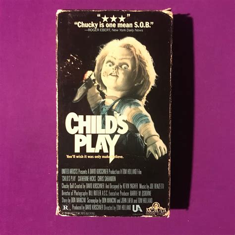 VHS Child's Play - Etsy