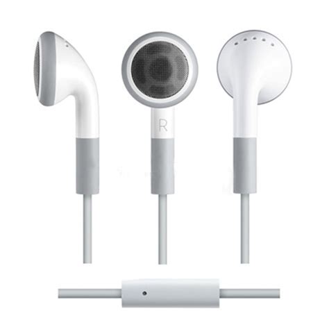 Headset Earphone With Mic for iPhone 4 4S 3GS 3G i Pod Touch Headphone ...