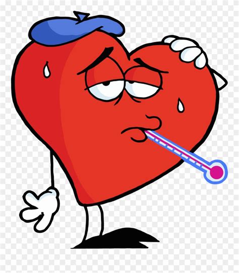 Clipart Library Sick - Sick Heart Clipart - Png Download (#57596) - PinClipart