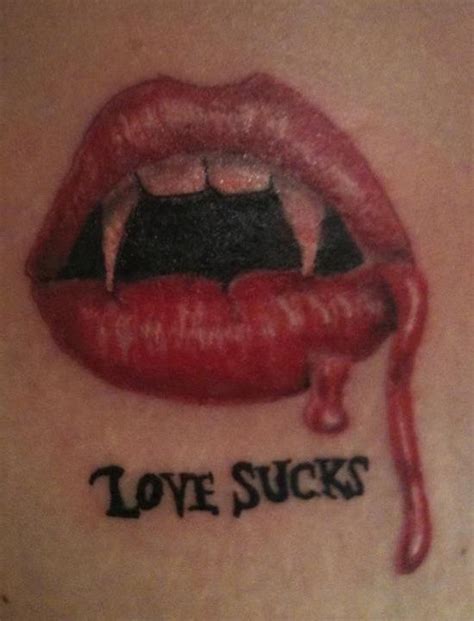 Vampire Tattoo Makes You Different: Lip Vampire Tattoo Design ~ Tattoo ...