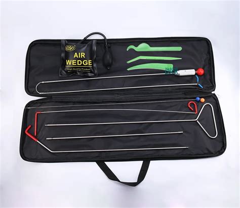 Locksmith Car Lockout Kit With Air Pump Wedge Long Reach Tool Kit Car Truck Commercial Grade ...