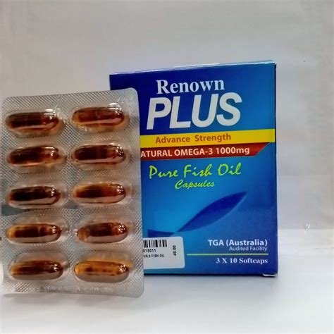 RENOWN PLUS FISH OIL - Sukitha Pharmacy & Clinic (Pvt) Ltd