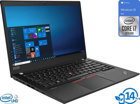 Lenovo ThinkPad T14 Notebook, 14" IPS FHD Display, Intel Core i7-10510U Upto 4.9GHz, 32GB RAM ...