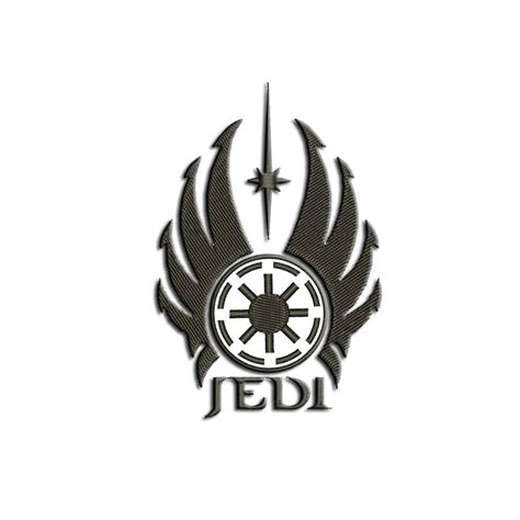 Jedi Logo | Machine Embroidery designs and SVG files