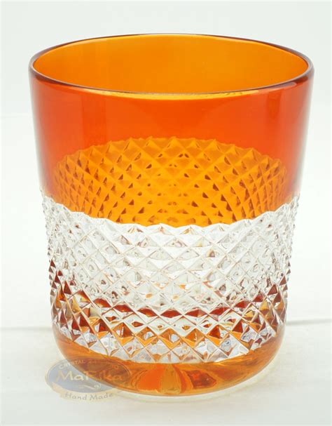 Crystal whiskey glasses 350 ml Krateczka | Gifts \ For Him Gifts \ Business Colour glasses ...