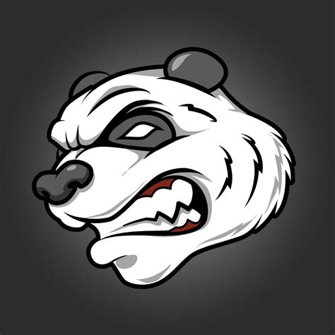 panda head mascot logo vector illustration template isolated 5836537 ...