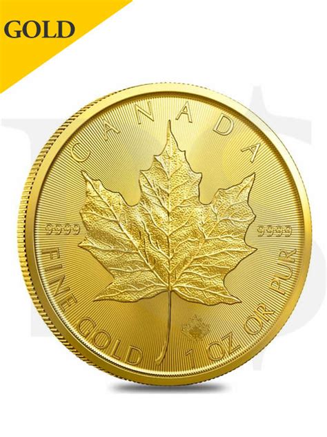 Shop 2022 Canada Maple Leaf 1 oz 9999 Gold Coin: High-Quality with Live ...