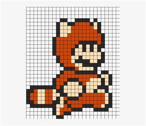 8 Bit Mario Characters Grid Download - Mario Tanooki Pixel Art - Free ...