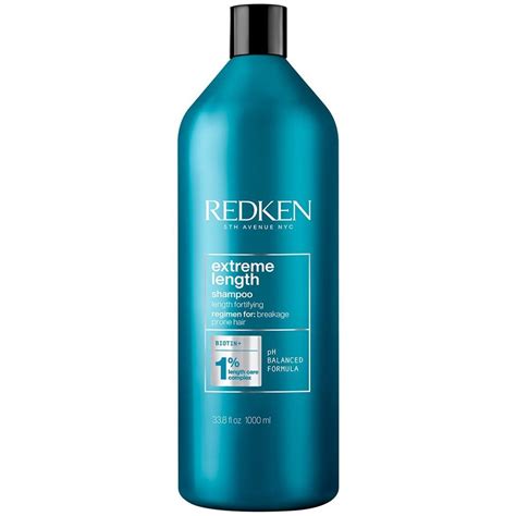 Redken Extreme Length Shampoo 1000ml - Hair - Free Delivery - Justmylook