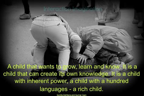 Interaction Imagination: The Reggio Emilia Approach... the short version