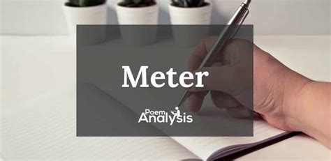 Meter in Poetry - Definition and Examples - Poem Analysis