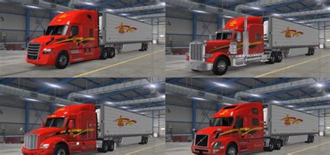 ATS Truck skins mods | American Truck Simulator Truck skin mod download